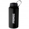 Bouteille isotherme Primus TrailBottle 80 cl noire en acier inoxydable 18/8 avec large ouverture pour outdoor et survie.