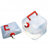 JERRICAN SOUPLE PLIANT RELIANCE AVEC ROBINET 10 LITRES