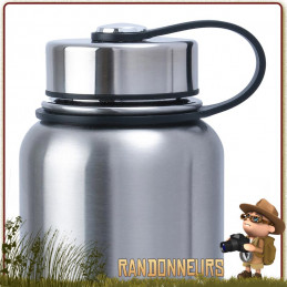 Gourde Inox Isotherme 1L Origin Outdoors de qualité sans vernis double paroi pour boissons chaudes froide