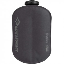 Réservoir souple Sea to Summit Watercell X en nylon 400D avec doublure TPU pour eau potable, trek et camping.