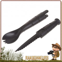 Fourchette Spoon et Couteau Tactique KaBar ultra leger randonnee militaire