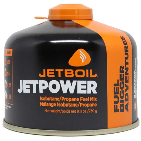 CARTOUCHE EN417 GAZ JETBOIL JETPOWER 230 G