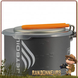 Réchaud STASH Jetboil gaz popote optimisee randonnee ultra leger