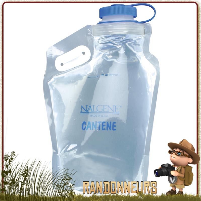 Réservoir Souple Gourde Nalgene Cantene Pliable 3 Litres