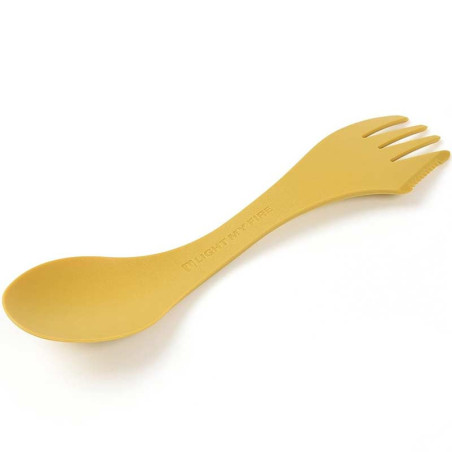 SPORK ORIGINAL BIOPLASTIQUE JAUNE LIGHT MY FIRE ULTRA LEGER