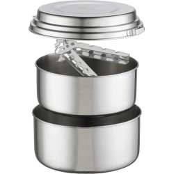 SET DE CUISSON POPOTE INOX ALPINE 2 MSR DE BIVOUAC