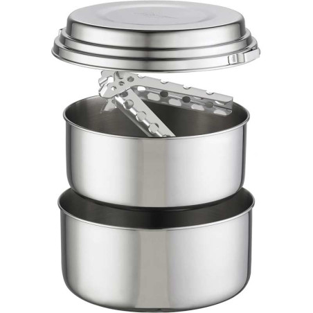 SET DE CUISSON POPOTE INOX ALPINE 2 MSR DE BIVOUAC