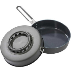 Poêle à frire Msr Windburner Ceramic Skillet aluminium hard anodisé et échangeur thermique