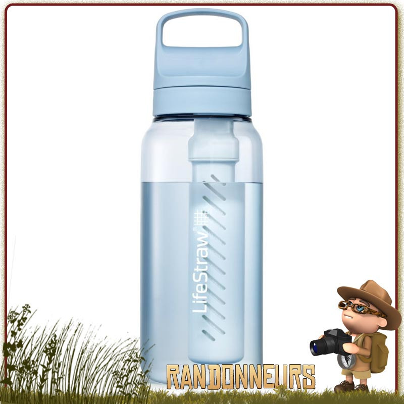 gourde filtrante lifestraw de survie