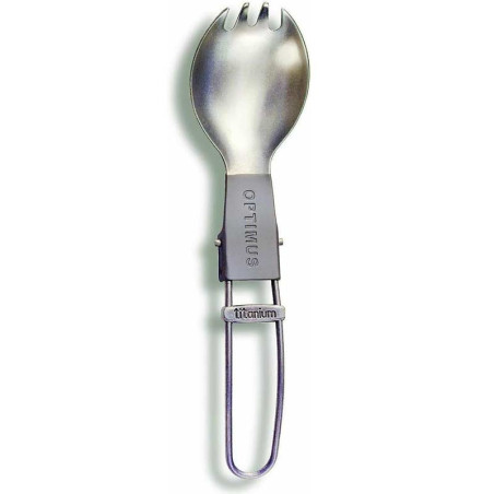 spork en titane ultra léger et repliable optimus of sweden