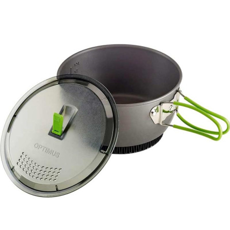Kit Cuisine Pot TERRA XPRESS HE Optimus en aluminium avec échangeur thermique
