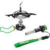 Réchaud Optimus Crux Lite Piezo 3000W avec allumeur piézo pour randonnée