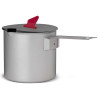 Popote Primus Essential Trek Pot 0,6L casserole camping aluminium anodisé avec couvercle passoire randonnée bivouac