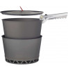 Set popote Primus PrimeTech 2.3L batterie cuisine camping aluminium anodisé casseroles avec échangeur thermique