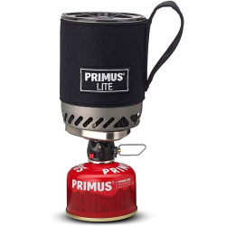 Réchaud Primus Lite Stove System popote 500 ml aluminium anodisé avec brûleur piezo randonnée bivouac