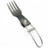Fourchette titane pliable Toaks couvert ultraléger randonnée bivouac