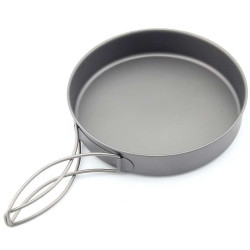 Poêle titane Toaks 130 mm poêle camping ultralight randonnée bivouac