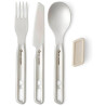 Set couverts inox Detour Sea to Summit camping randonnée