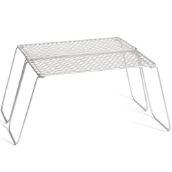grille titane pliante Vargo bifold grill barbecue bivouac