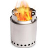Réchaud Solo Stove Campfire inox 304 grand modèle camping sans fumée puissant