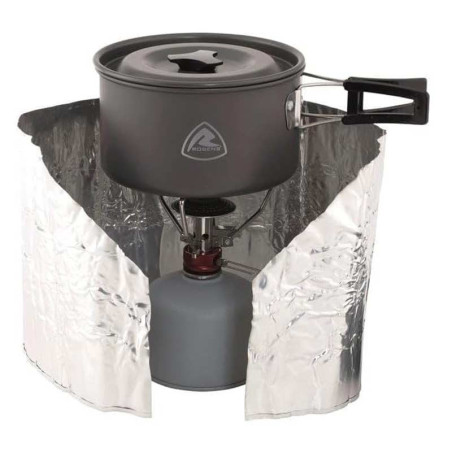 Film pare vent Robens aluminium compact pliable protection réchaud camping randonnée