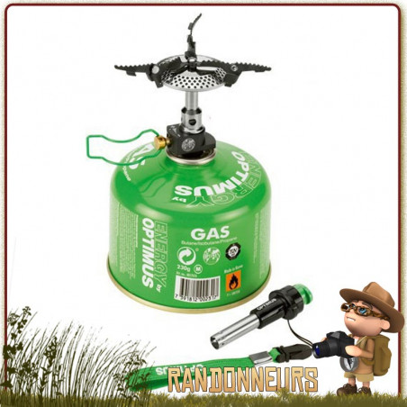 Réchaud Gaz CRUX Lite Piezo Optimus