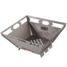 Réchaud bois titane Vargo Fire Box pliable ultraléger randonnée bivouac