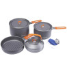 Set cuisine camping Fire Maple Feast 4 aluminium complet groupe