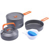 Set popote randonnée Fire Maple Feast 2 aluminium compact 2 personnes