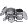 Set de casseroles SOTO Gora Pot inox épais 1.8 mm ultra robuste pour feu de camp et bushcraft