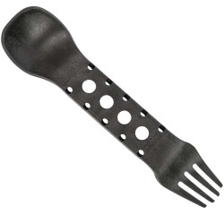 Cuillère-fourchette Trangia T-Spoon ultralégère biosourcée pour randonnée légère, trek et bivouac minimaliste