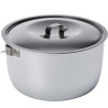 Grande popote Trangia Billy 125 4,5 L aluminium avec couvercle haut pour camping, bushcraft et cuisine collective outdoor