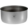 Casserole Trangia 1,5 L Duossal série 25 aluminium inox premium pour randonnée légère, trek et bivouac durable