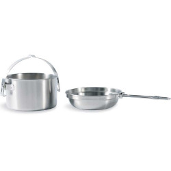 Popote Tatonka Kettle 1 litre inox 18/8 randonnée bushcraft camping bivouac