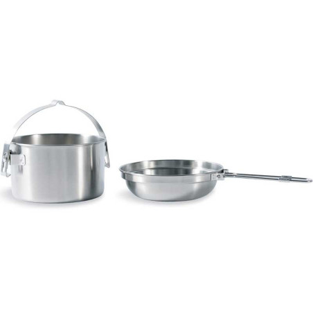 Popote Tatonka Kettle 1 litre inox 18/8 randonnée bushcraft camping bivouac