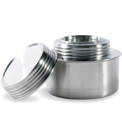 Brûleur à alcool inox Tatonka robuste durable bushcraft bivouac expédition outdoor