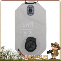 kit de filtration eau randonnée Trail Base MSR ensemble 3 en 1 et clé en mains pour assurer le traitement de l'eau