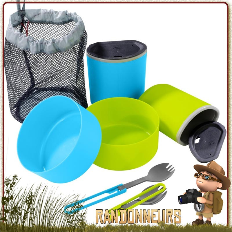 Popote complète Mess Kit 2 Personnes MSR randonnée bivouac léger