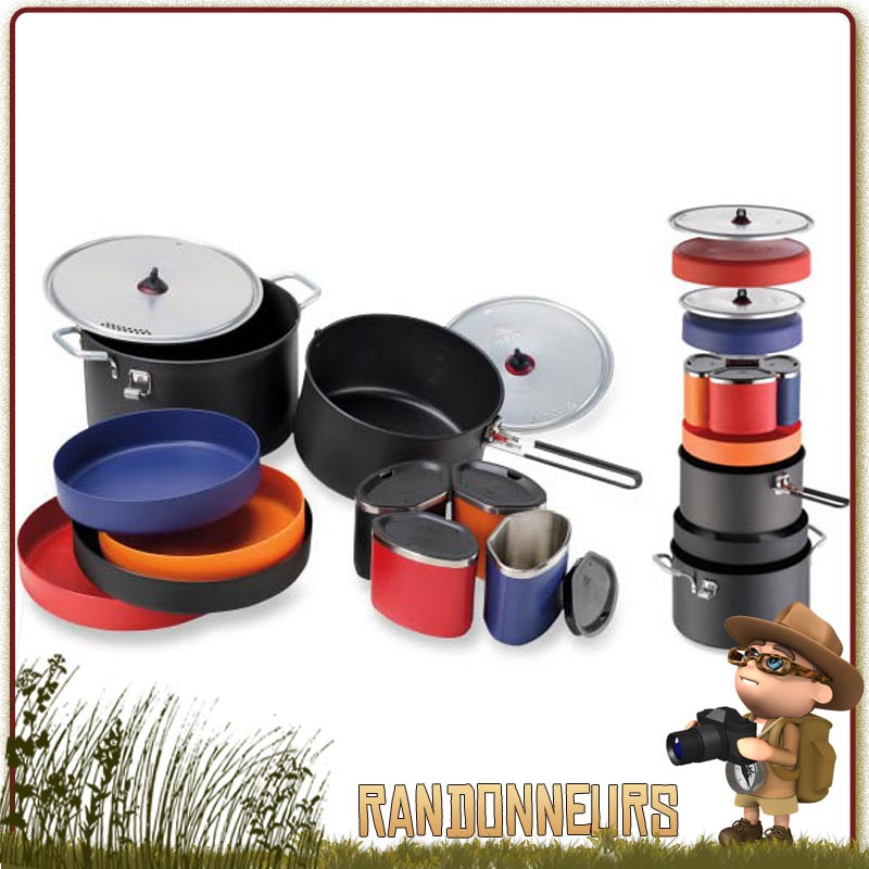 Four de camping - Réchaud de camping - Ensemble de cuisine de camping -  Accessoires de