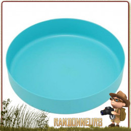 Assiette camping plastique diamètre 17cm non toxique non