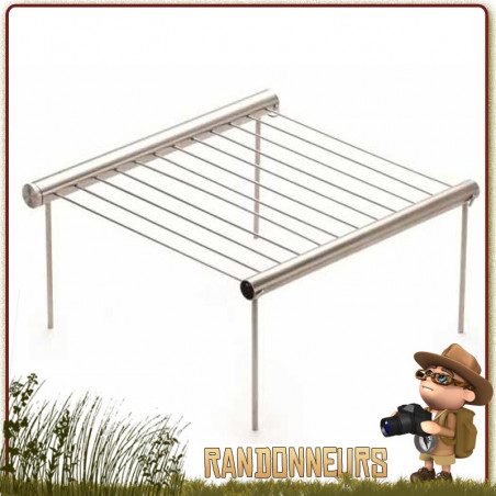 Grille Barbecue Grilliput Duo UCO gear foyer feu bivouac Grille Barbecue Grilliput Duo UCO gear foyer feu bivouac