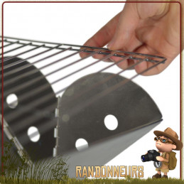 Grill Portable Pliant FlatPack UCO taille large pour le camping bivouac partie de pêche