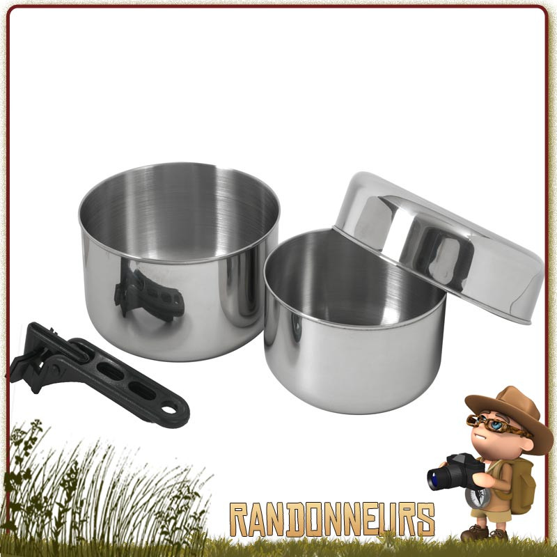 Set Popote Familiale Inox Coghlans