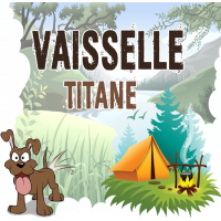 Vaisselle Bivouac Titane