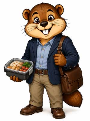 Lunch box alimentaire pour bureau, voyage et randonnée en inox ou plastique sans BPA pour repas sécurisés.