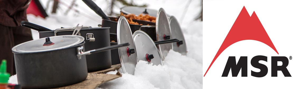 Popote Familiale MSR adaptée aux expéditions et aux bivouacs légers